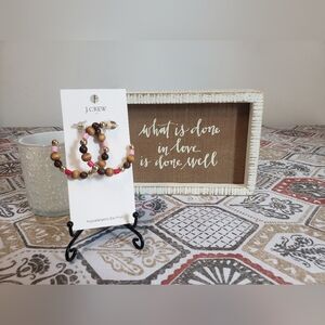 JCrew Factory BoHo hoop earrings